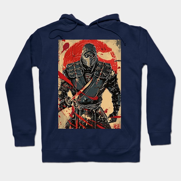 Noob Saibot Mortal Kombat Hoodie by peculiarbutcute